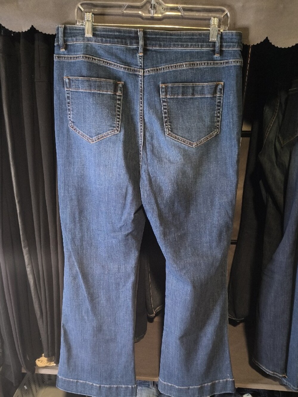 High Rise Flare w/30" Inseam J Jill Women's Jeans Size 14 852 - Picture 7 of 11